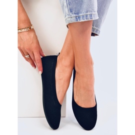 Pletene balerinke Newey Black crno 1