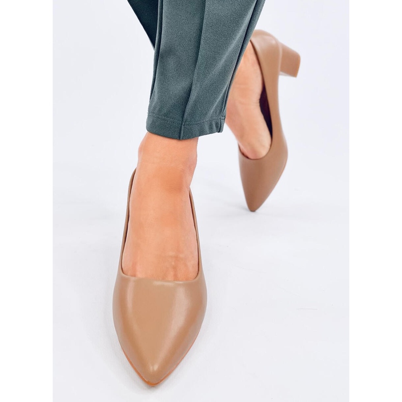 Crafts kaki salonke na nisku petu bež 1