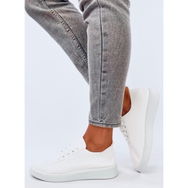 Hodges Bijele ažur tenisice bijela 2