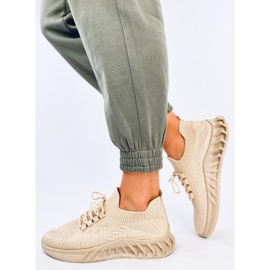 Neam Beige sportske cipele s čarapama bež 2