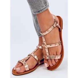 Sandale s Neha Champagne čepovima ružičasta 2