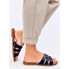 Charnes Crne ženske japanke crna 2