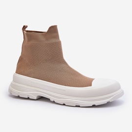 Ženske čizme na navlačenje, smeđe Ilanae smeđa 1