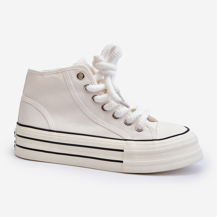 Ženske tenisice s platformom Bijele Aineri bijela 2