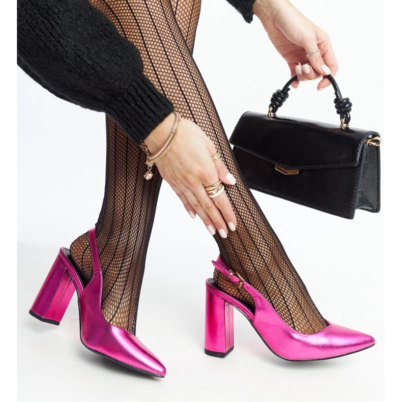 Ružičaste Wechsler cipele s otvorenim prstima ružičasta 1