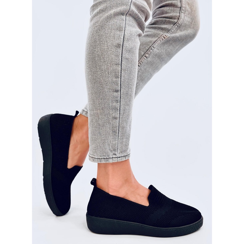 Combe Crne tenisice s čarapama crna 2