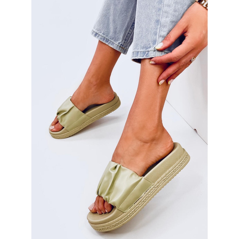 Atissa Green ženske papuče zelena 2