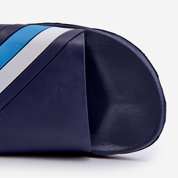 Klasične svijetle muške japanke, tamnoplave, Bemostom plava 1