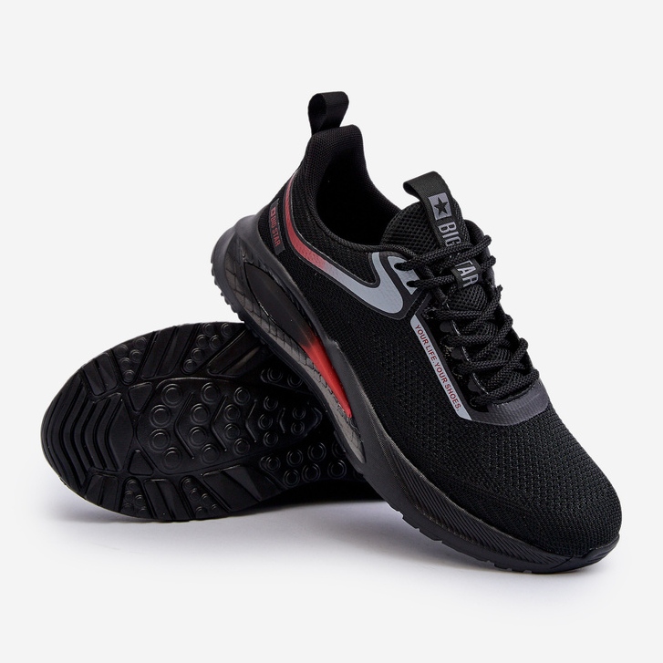 Muška sportska obuća HI-POLY System Big Star NN174373 crna crno 1