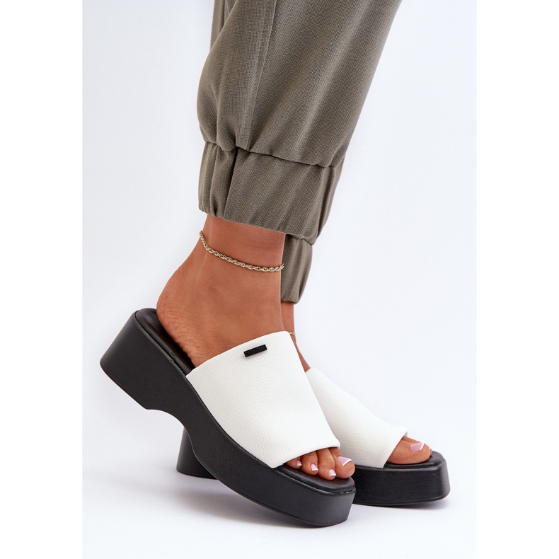 Ženske japanke Big Star NN274022 Bijele bijela 2