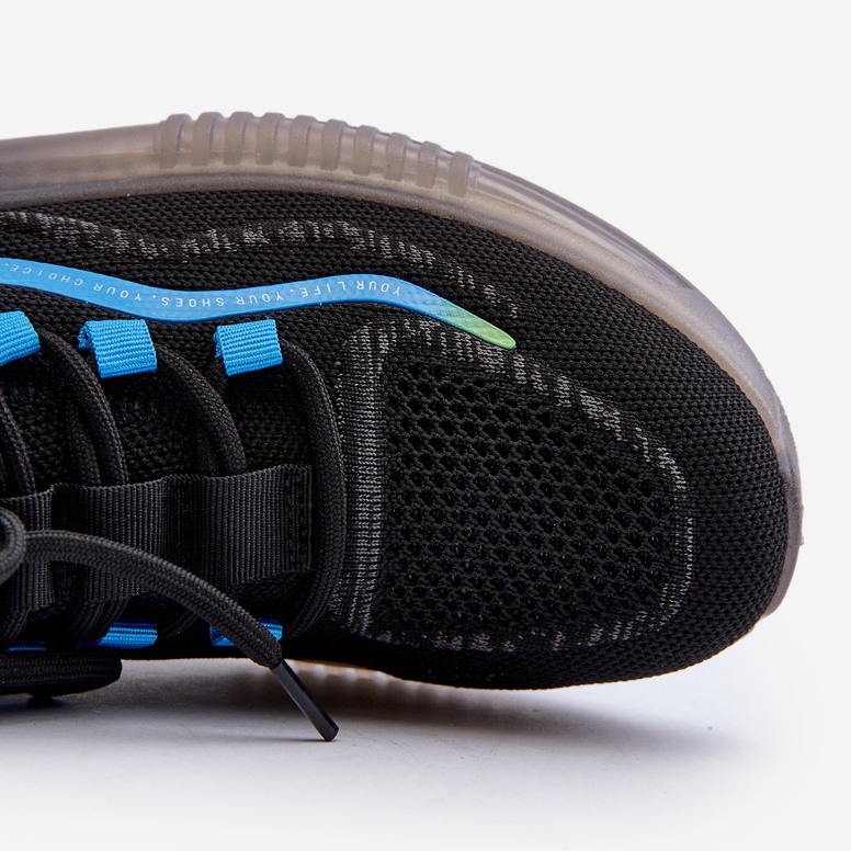 Muška sportska obuća HI-POLY System Big Star NN174450 crna crno 2