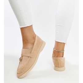 Bež mokasine s metalnim privjeskom iz Fiorana 1