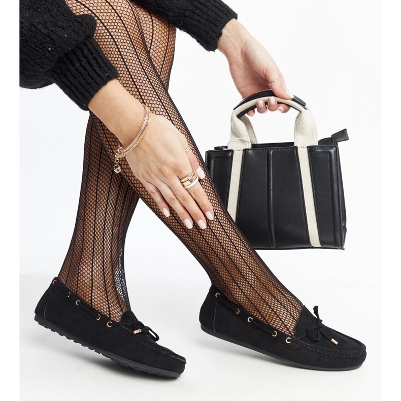 Crne Aneesine natikače od brušene kože crna 1