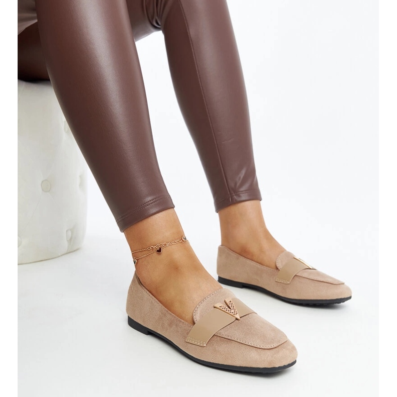 Smeđe mokasine s Namal ukrasom smeđa 1