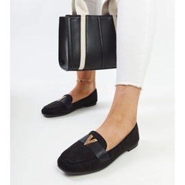 Crne mokasine s Namal ukrasom crno 1