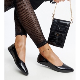 Crne lakirane balerinke Brankice crna 1