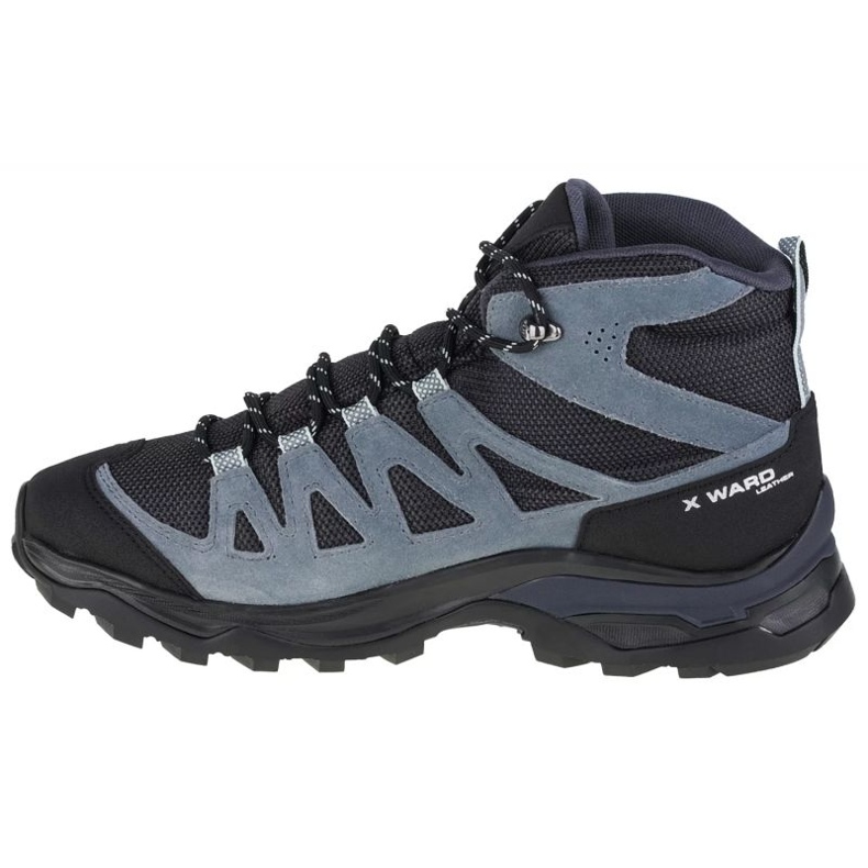 Salomon X Ward kožne Mid Gtx W 471820 cipele crna 1