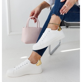 Bijele Birikti tenisice s platformom bijela 1