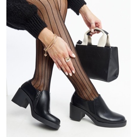 Crne cipele Lavia na visoku petu crna 1