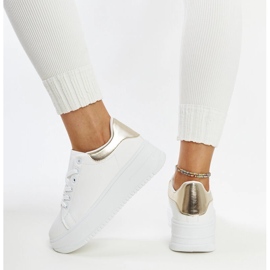 Bijele sportske cipele Ottavia s platformom bijela 1