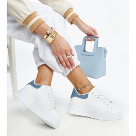 Bijele sportske cipele Ottavia s platformom bijela 1