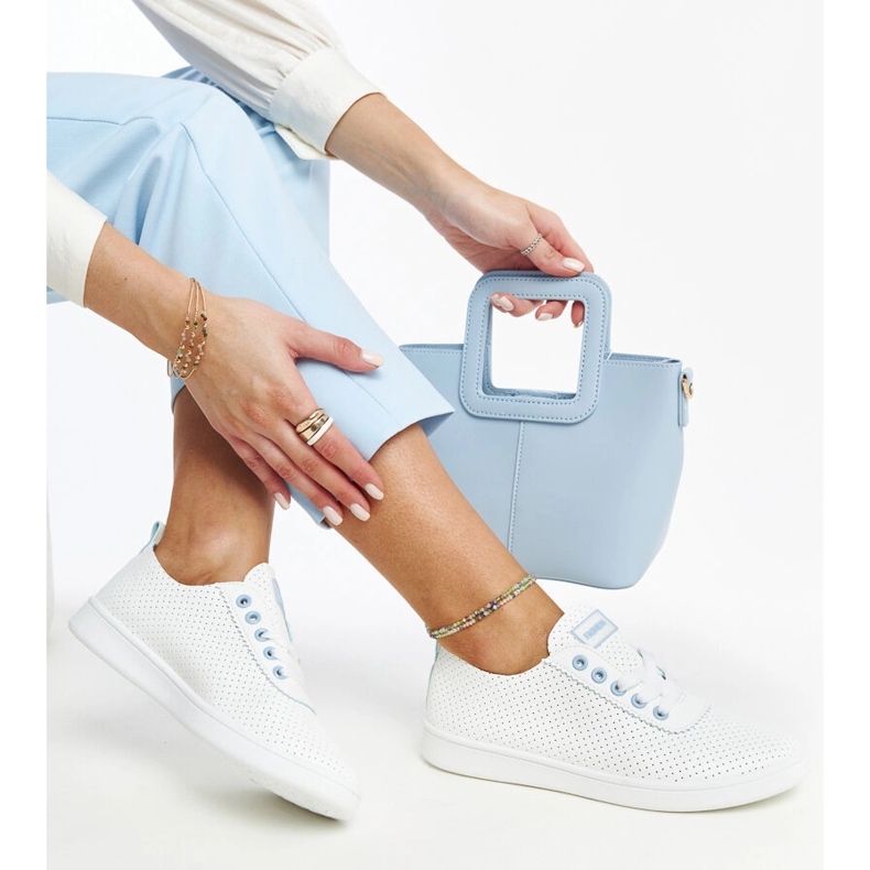 Yusra bijele tenisice od eko kože bijela 1