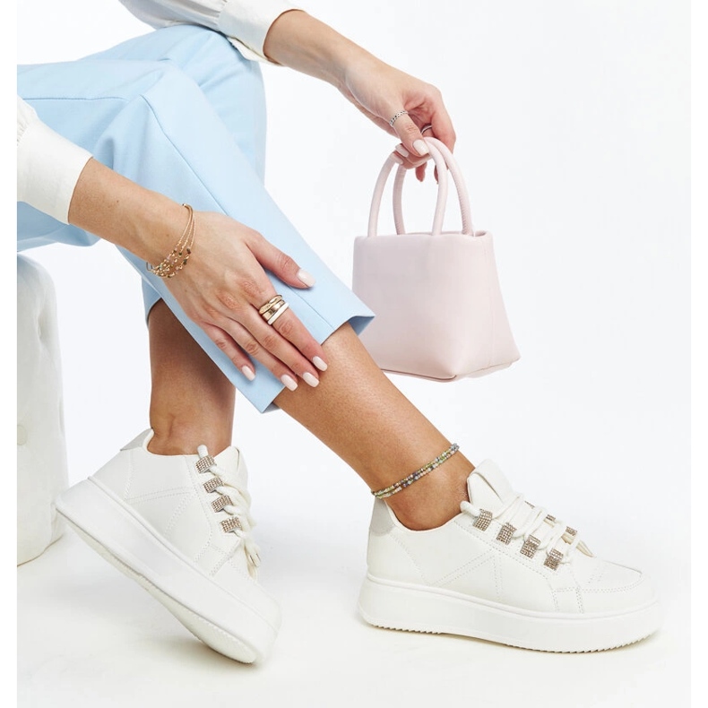 Bež tenisice s debelim Walida potplatom 1