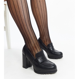 Crne Sauda cipele na visoku petu crna 1