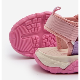 Sandale na čičak za djevojčice Big Star NN374238 Pink ružičasta 1