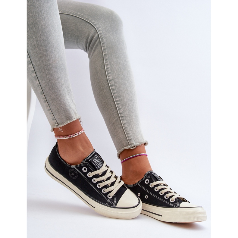 Ženske niske tenisice Big Star NN274269 crne crna 2