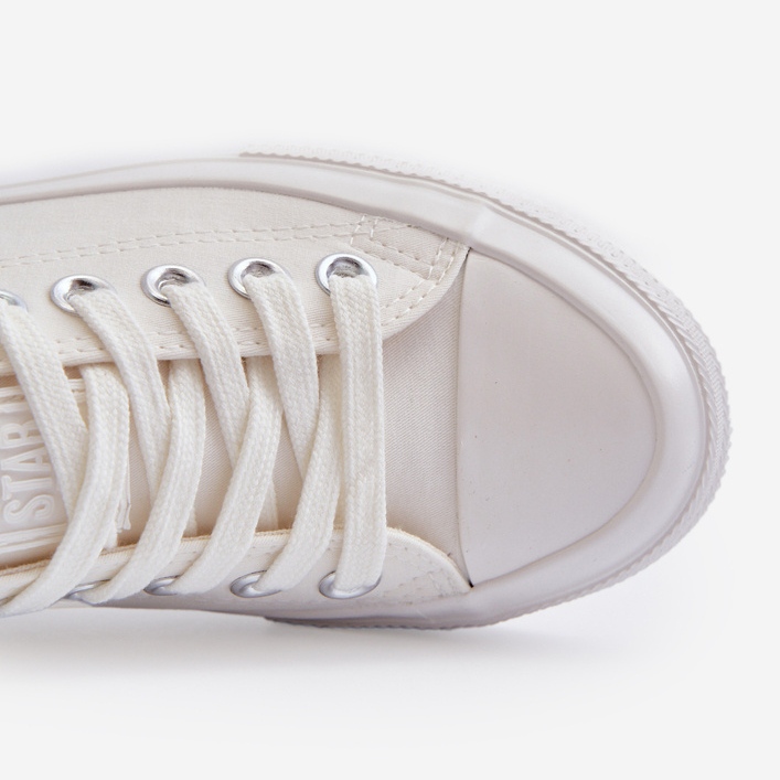 Klasične ženske tenisice Big Star NN274285 Bijele bijela 1