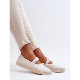 Ženske tenisice Big Star NN274601 Bijele bijela 2