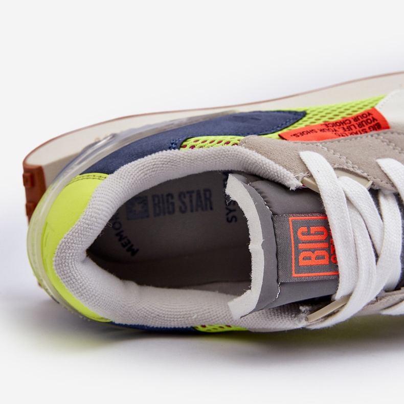 Muške sportske tenisice Memory Foam System Big Star NN174344 Siva 2