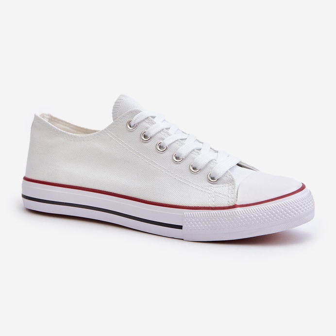 Ženske klasične niske tenisice Caelira bijele boje bijela 1