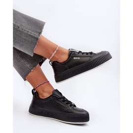 Ženske tenisice s platformom Big Star NN274255 crne crna 1