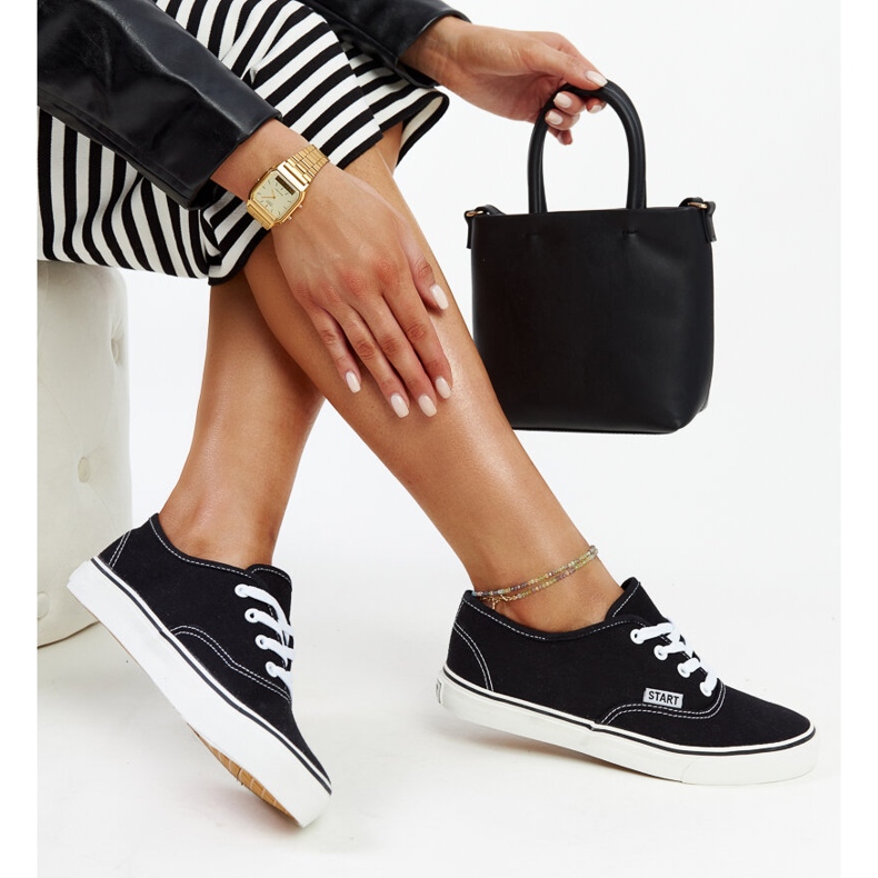 Crne klasične Erla tenisice crna 1