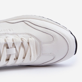 Muške kožne tenisice Big Star NN174288 Bijele bijela 1