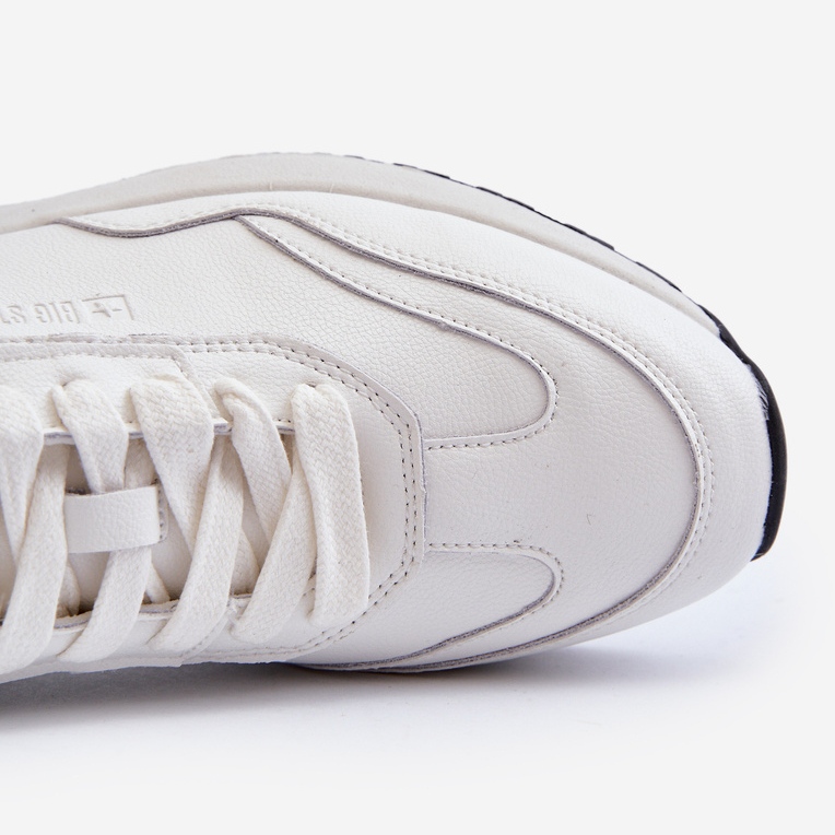 Muške kožne tenisice Big Star NN174288 Bijele bijela 1