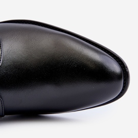 Muške elegantne crne cipele Jenavee crno 2