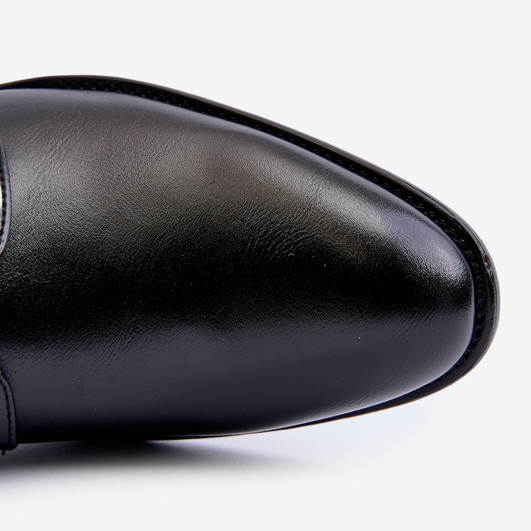 Muške elegantne crne cipele Jenavee crno 2