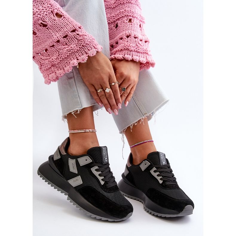 Big Star Ženske tenisice NN274975 Crne crna 1