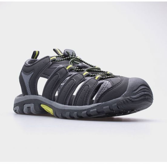 Sandale HI-TEC Eritio AVSSS21-HT-02 BLACK/LIME crna 1