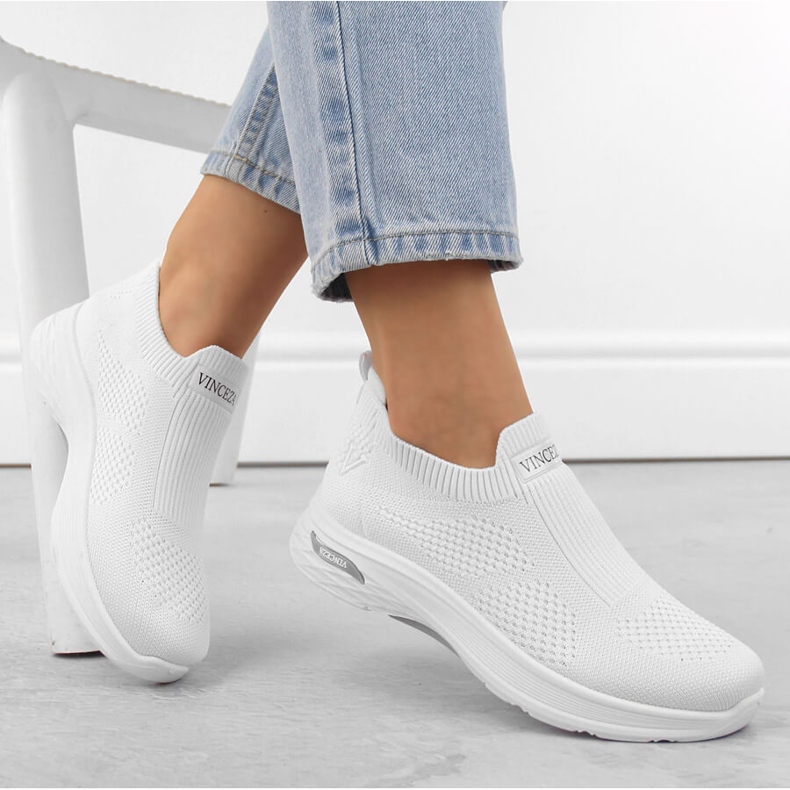 Ženske bijele natikače Vinceza 13592 bijela 1