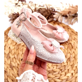 Apawwa Dječje balerinke s ružičastom mašnom ružičasta 1