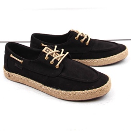 Cipele od crne brušene kože Big Star INT1995A crna 1