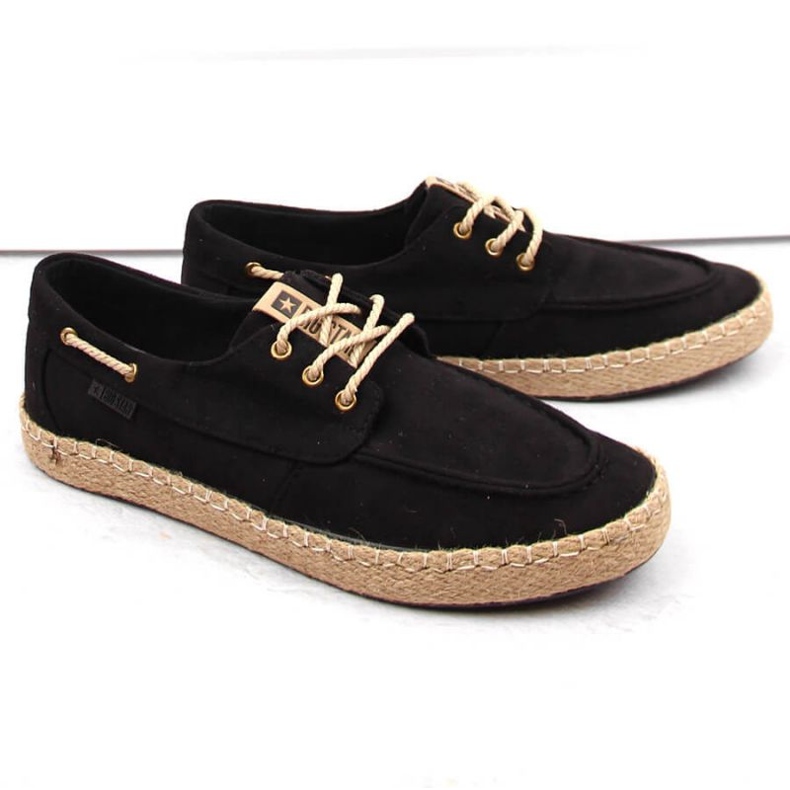 Cipele od crne brušene kože Big Star INT1995A crna 1