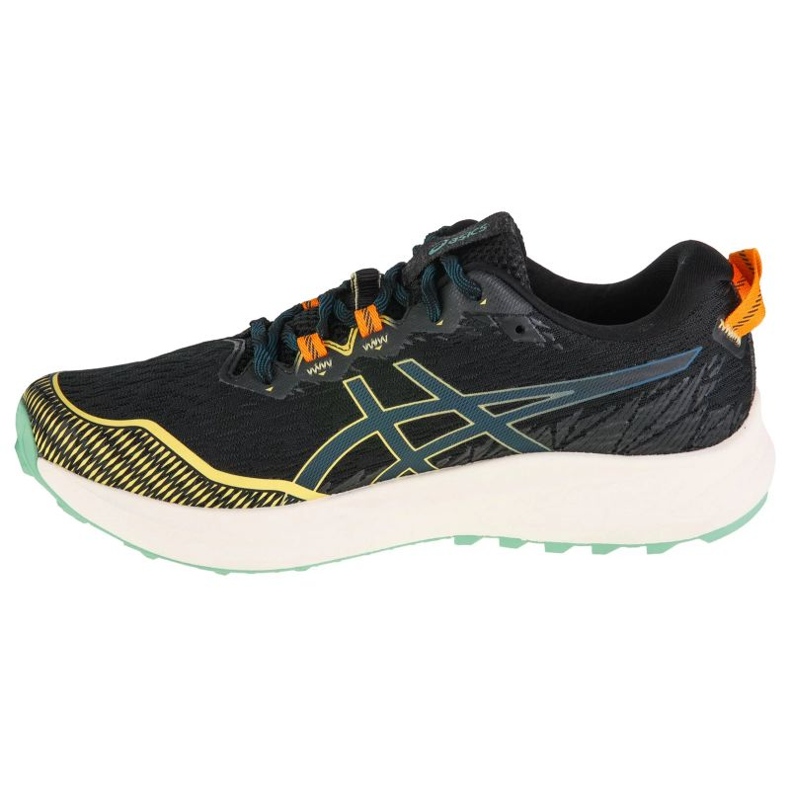 Asics Fuji Lite 4 M 1011B698-002 tenisice za trčanje crna 1