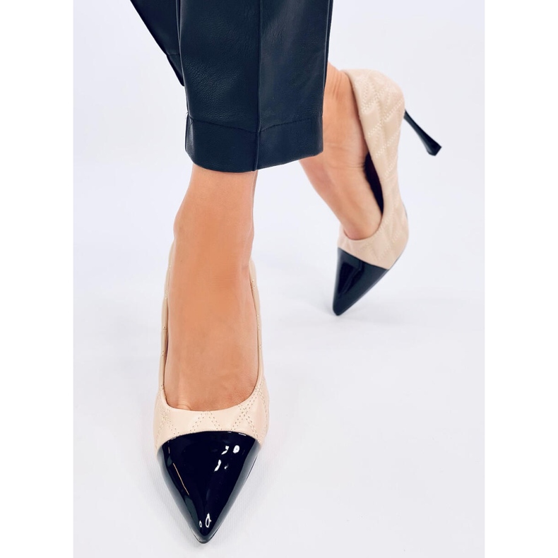 Chanelkikikikiki Sheltoni Beige visoke pete bež 1