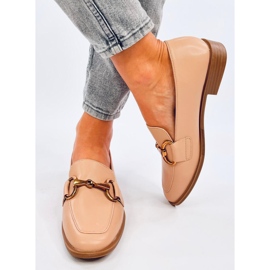 Ženske mokasine Jonna Khaki bež 1