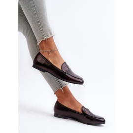 Ženske mokasine s ravnom petom crne Sylvaine crna 1